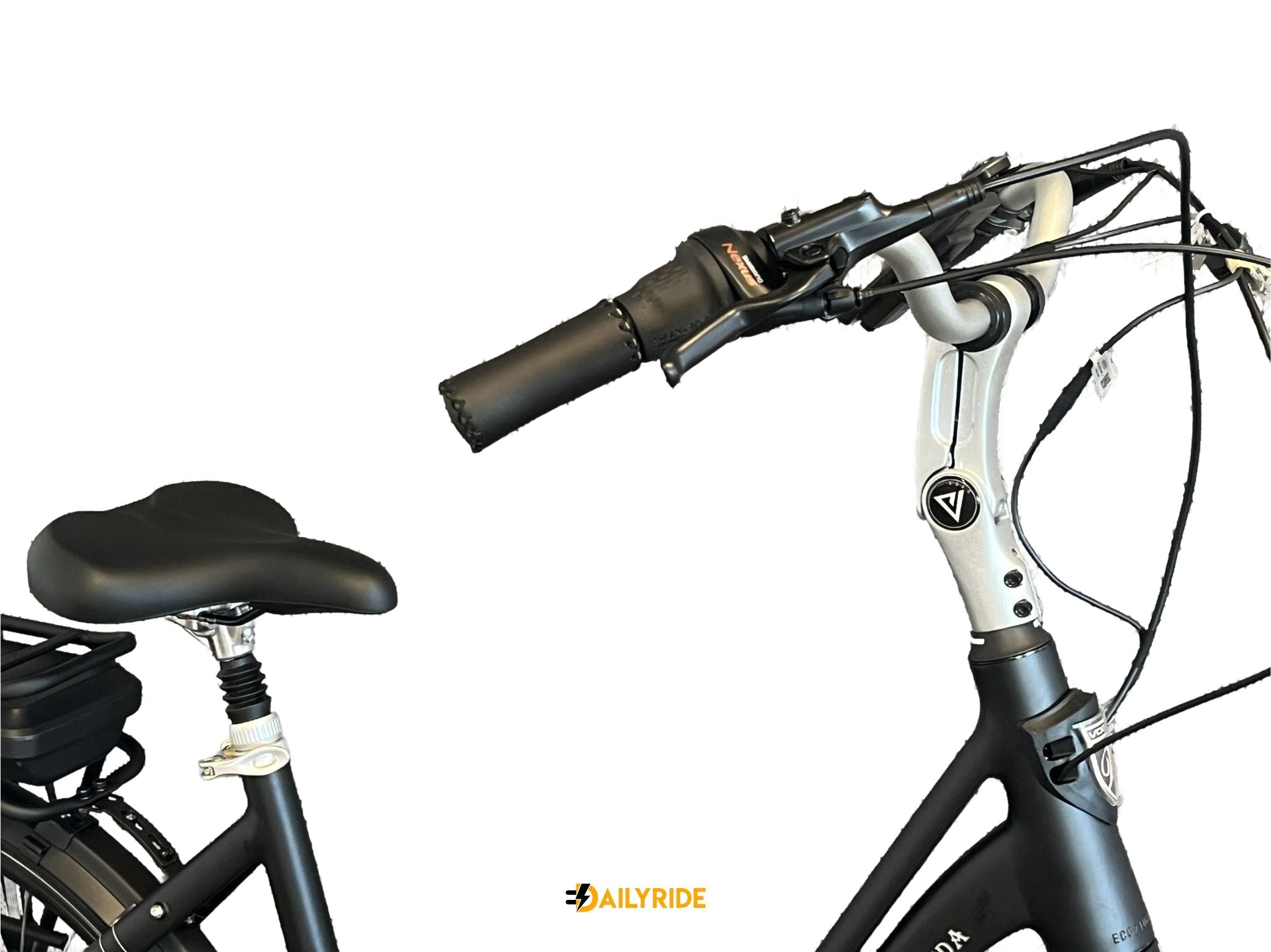 Vogue Zenda Electrische fiets - E-bike - Bafang Middenmotor M300 - Mat zwart