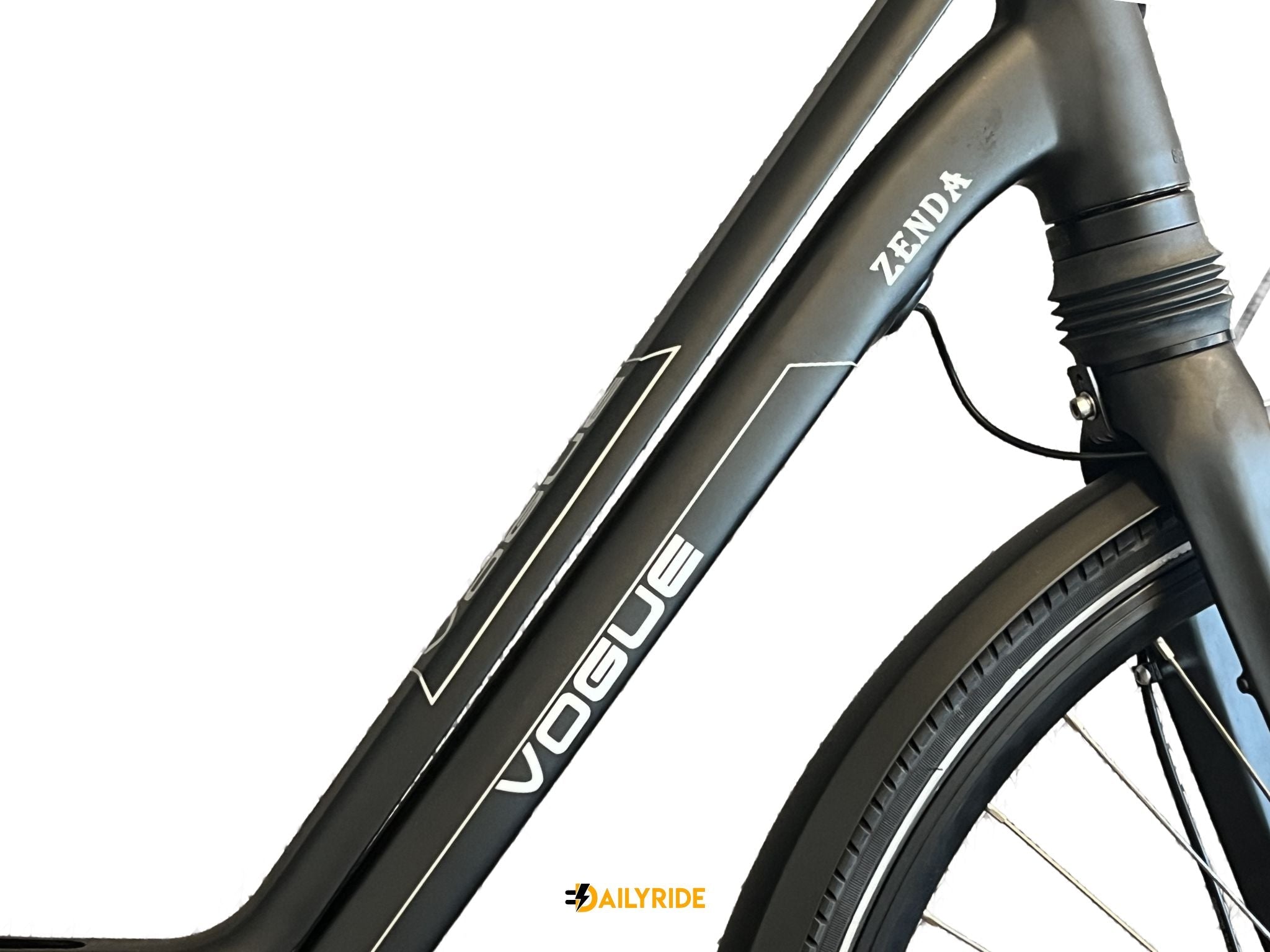 Vogue Zenda Electrische fiets - E-bike - Bafang Middenmotor M300 - Mat zwart