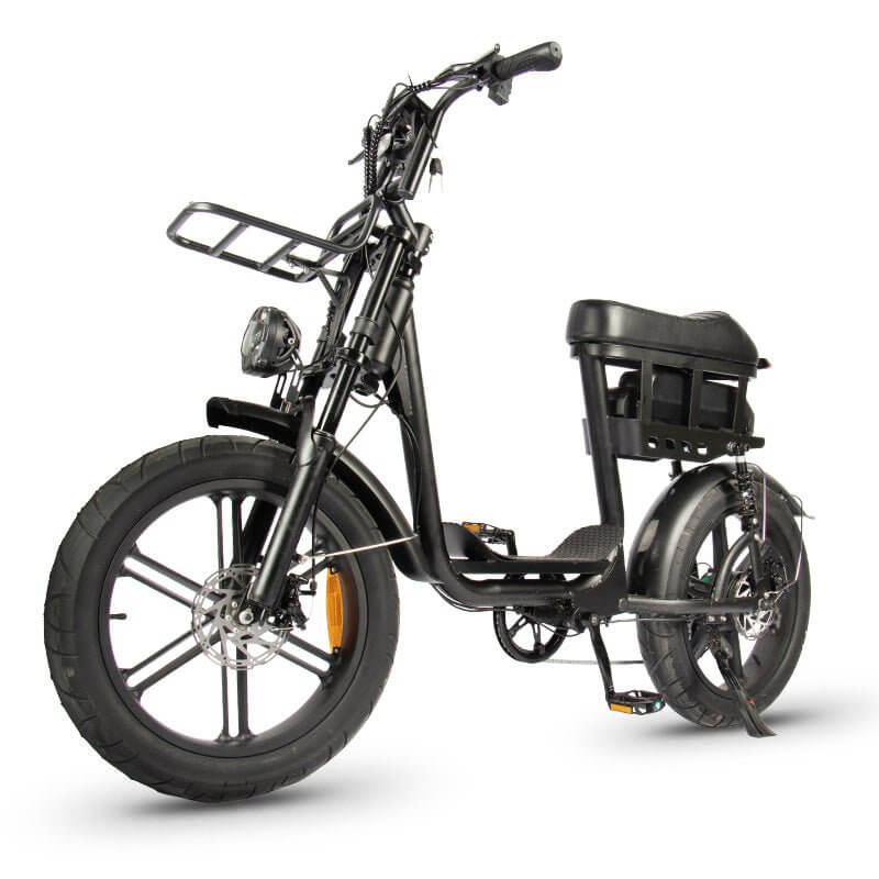C20 - Lage instap fatbike - Zwart