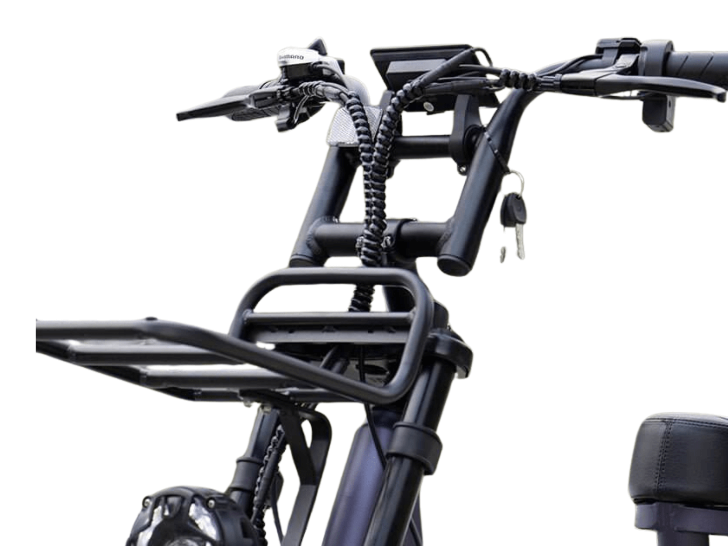 C20 - Lage instap fatbike - Zwart