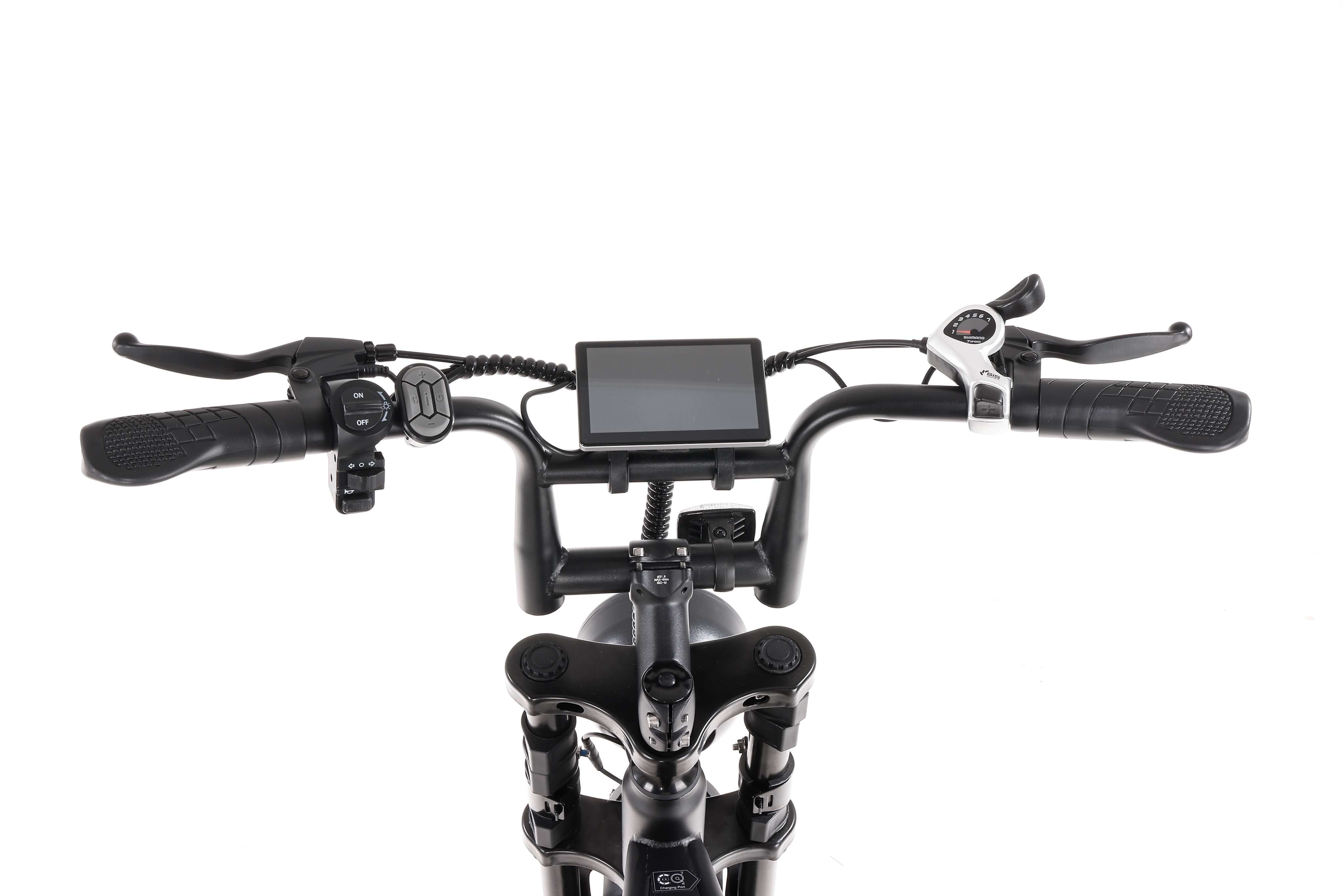 Ouxi C80 Mini Fatbike - Kinderfatbike - Hydraulische Remmen - Zwart