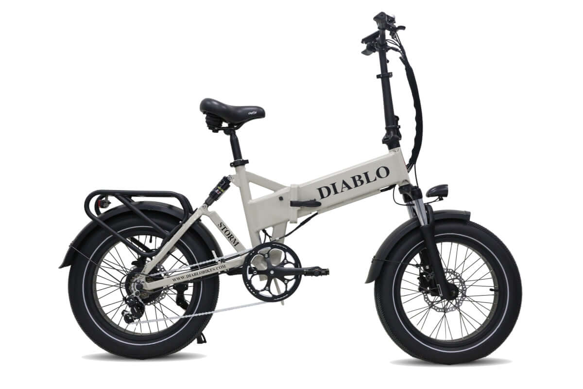 Diablo Storm - Fatbike - Electrische vouwfiets - Dark Blue
