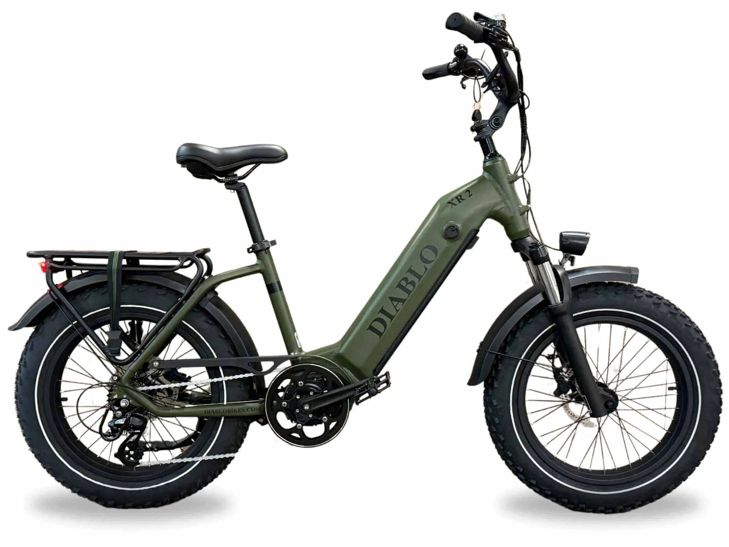Diablo XR2 Fatbike - Middenmotor - Matt Green