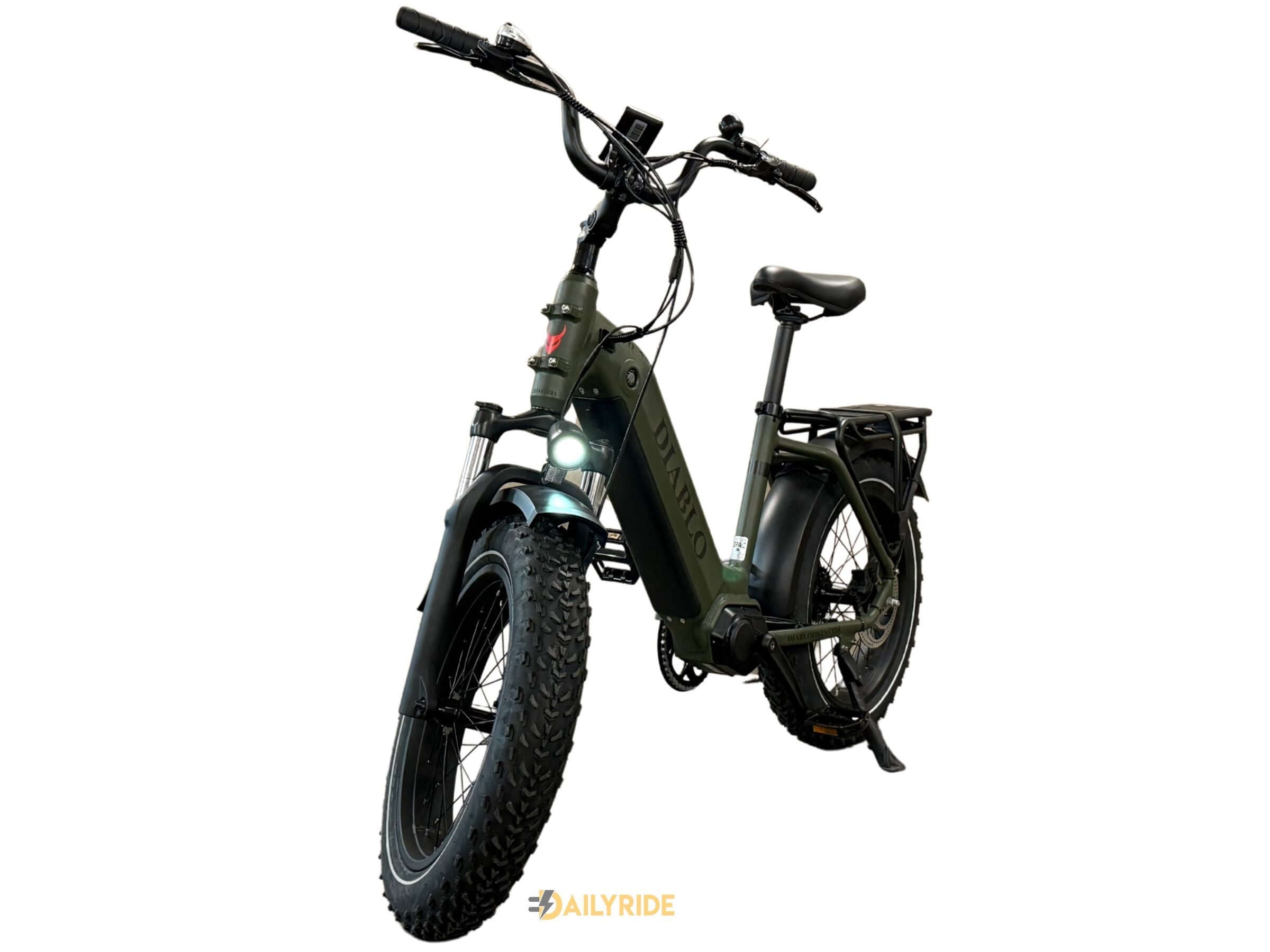 Diablo XR2 Fatbike - Middenmotor - Matt Green