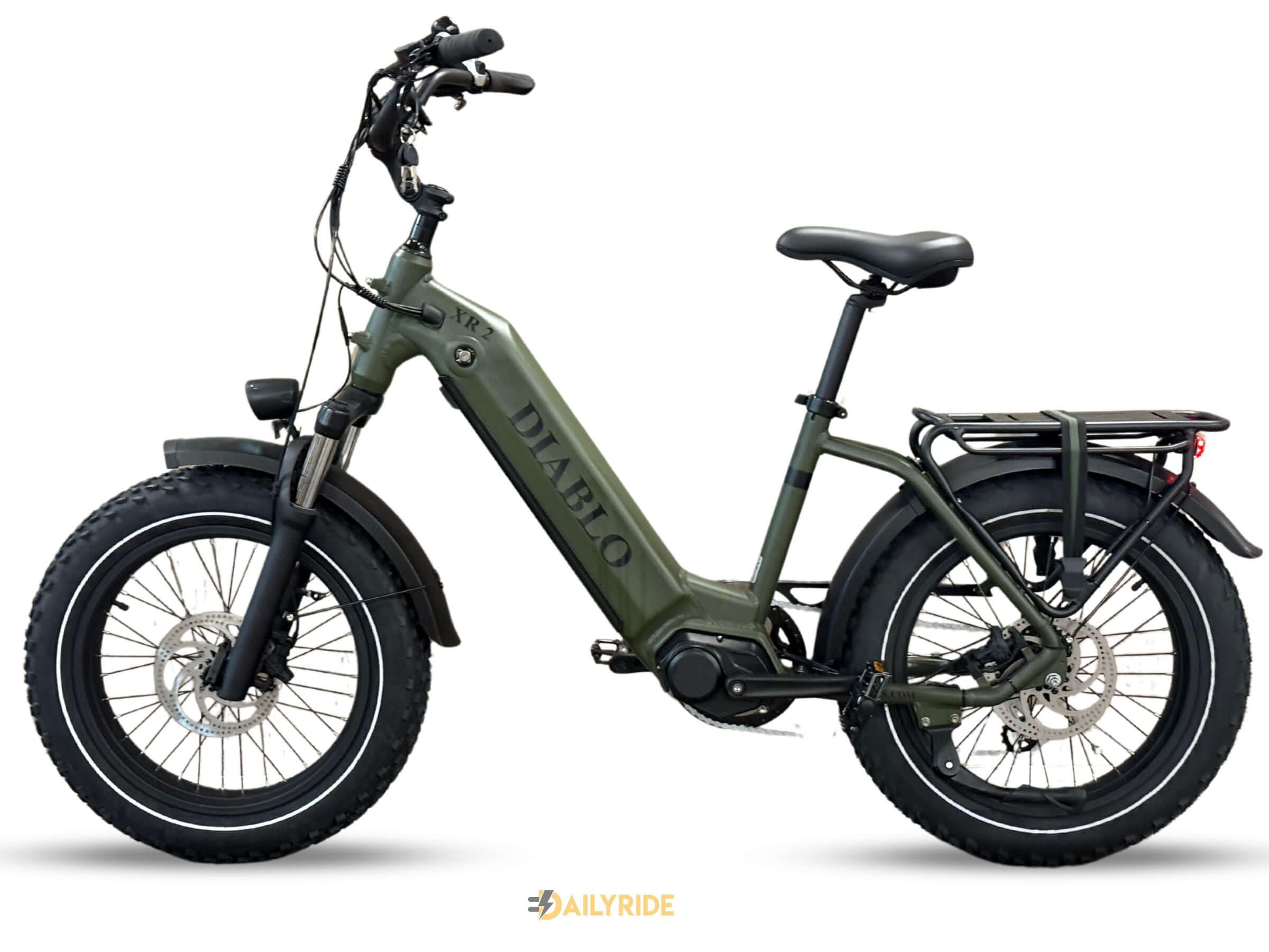 Diablo XR2 Fatbike - Middenmotor - Matt Green