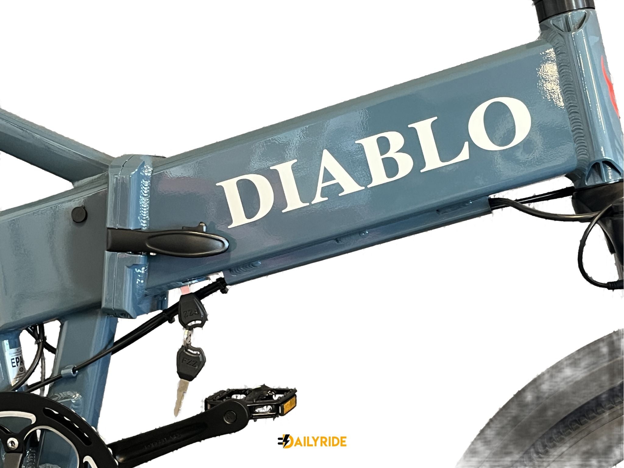 Diablo Storm - Fatbike - Electrische vouwfiets - Dark Blue
