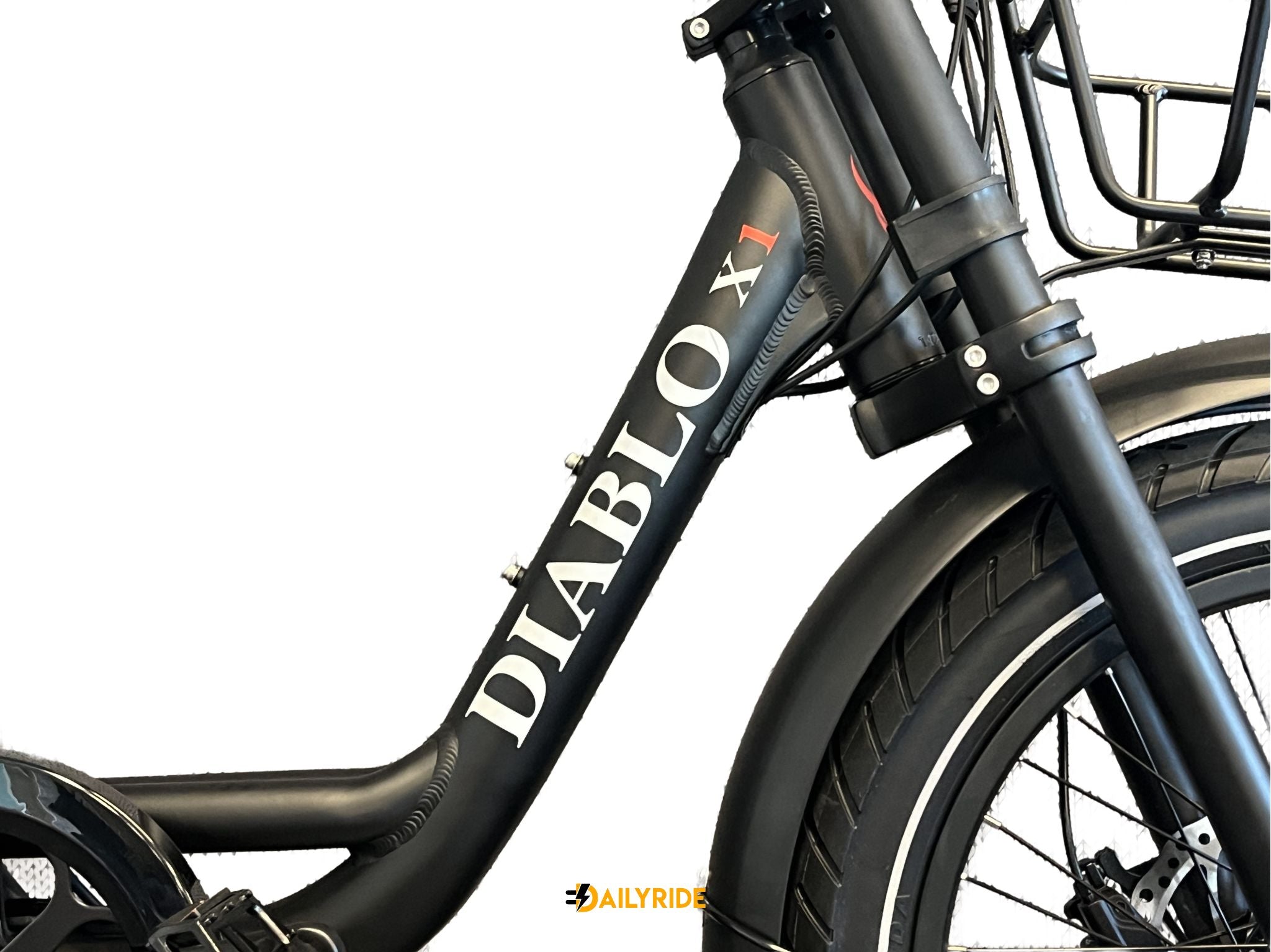Diablo X1 - Mat Zwart