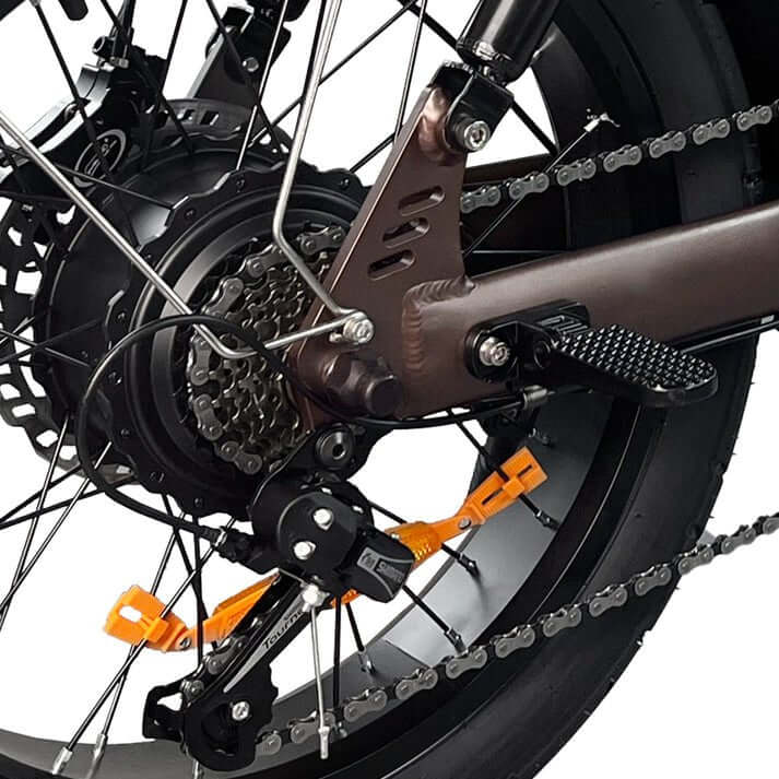 EB8 Fatbike - Donkere Koffie