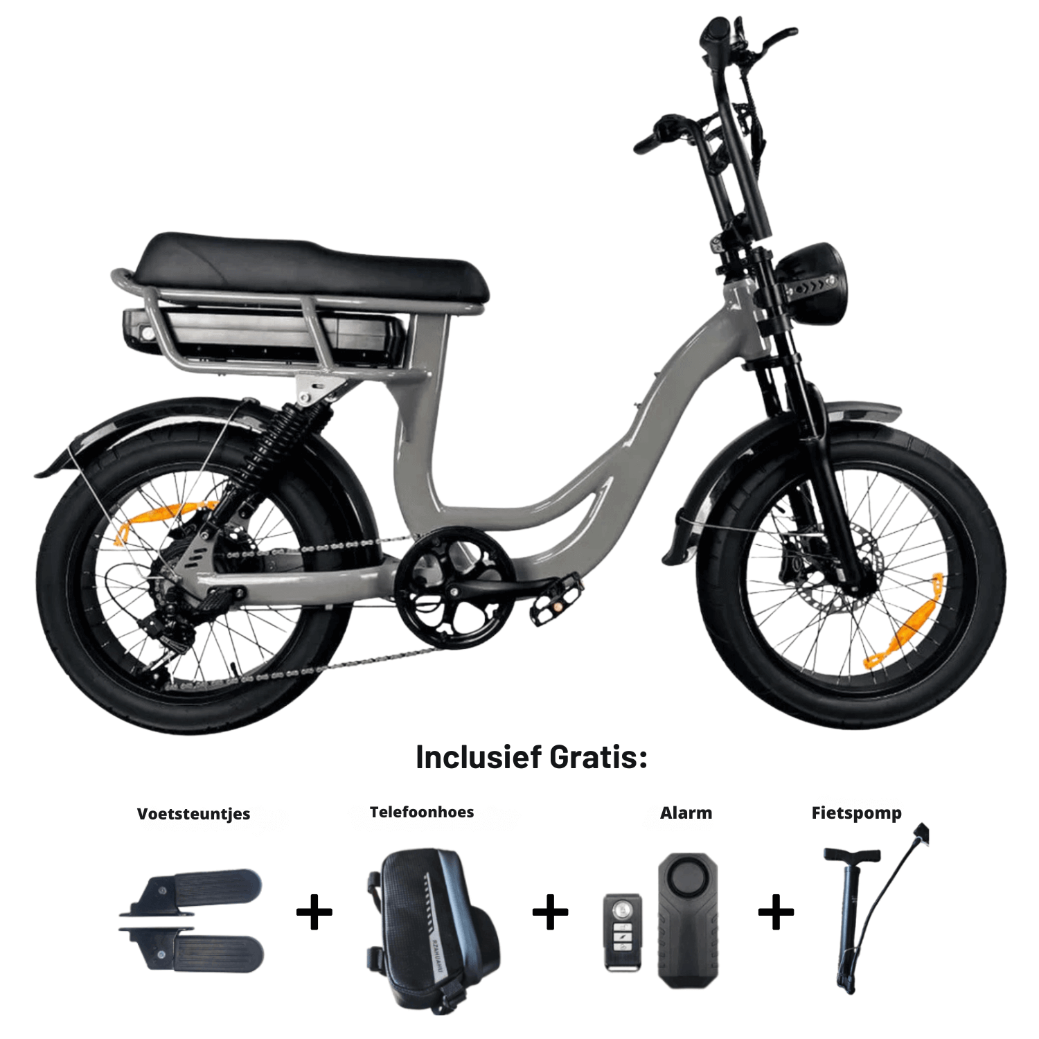 EB8 fatbike | Grijs