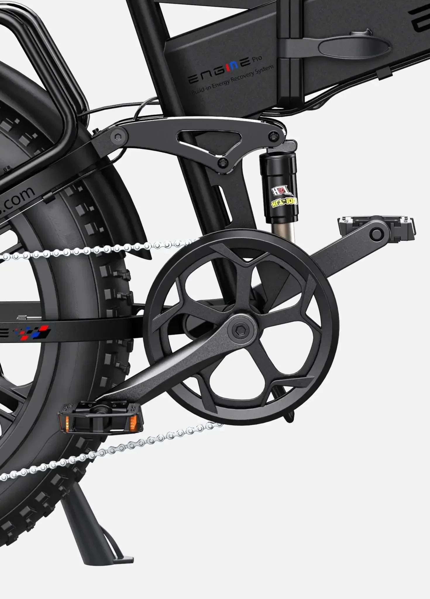 Engwe ENGINE PRO 2.0 - Krachtsensor - Zwart
