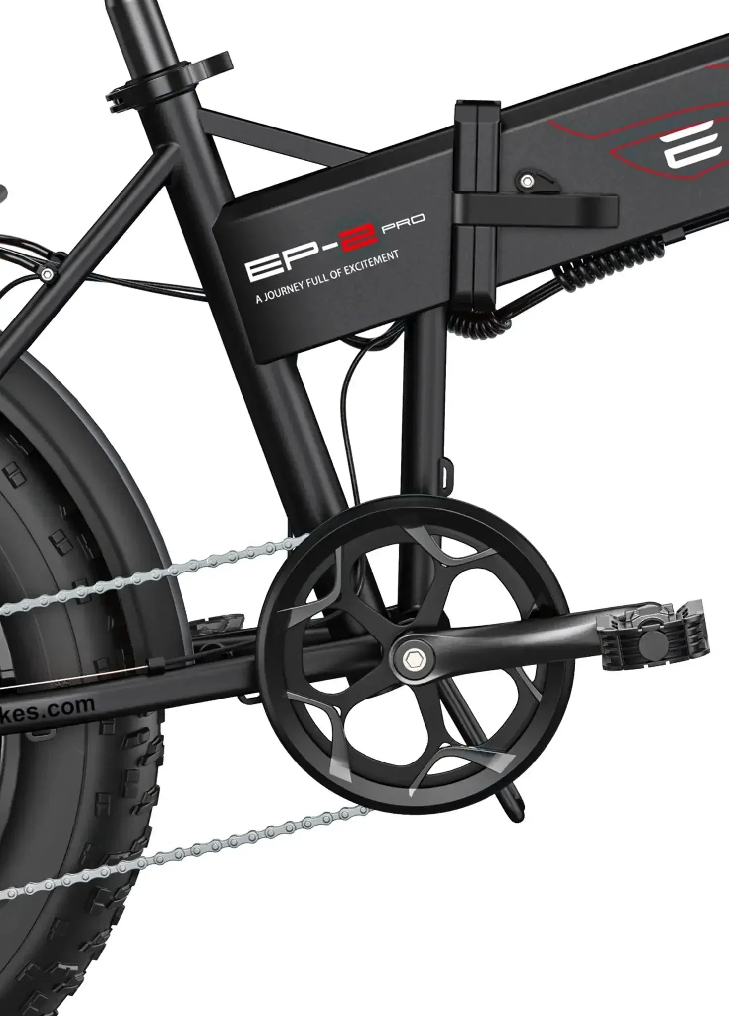 Engwe EP 2 PRO - Vouwfiets - Zwart
