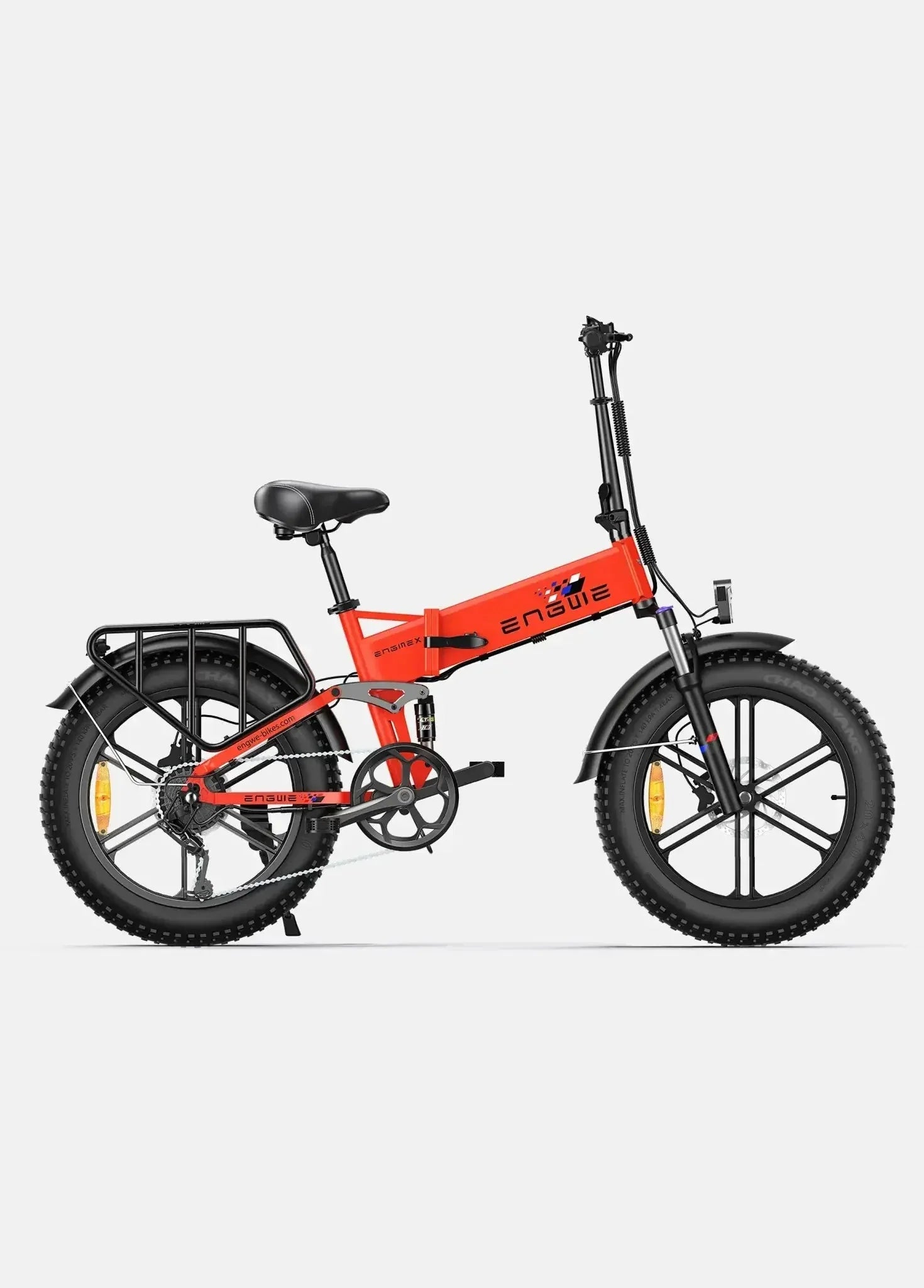 Engwe ENGINE X - Vouwfiets - Rood