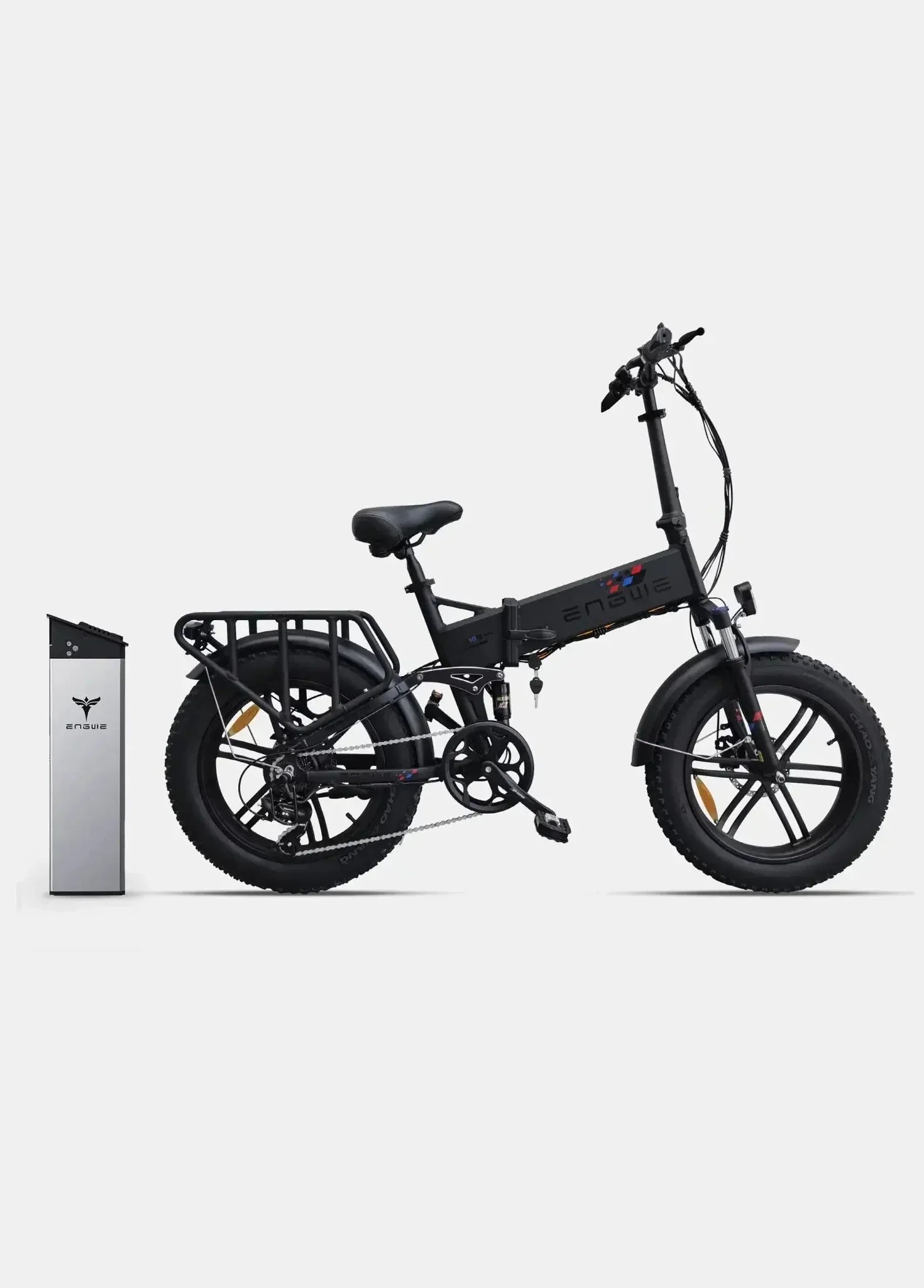 Engwe ENGINE X - Vouwfiets - Zwart