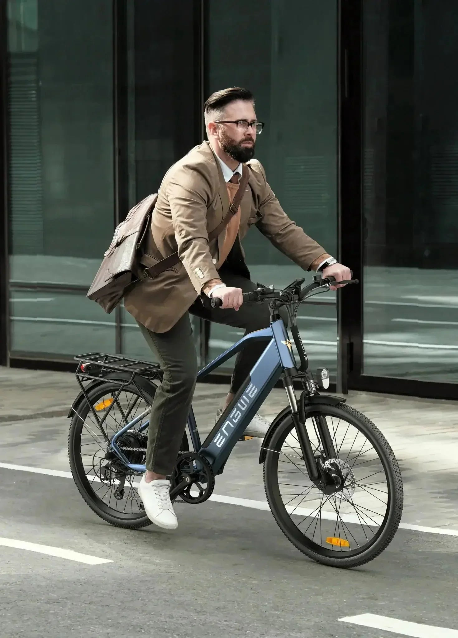 Engwe P26 - E-bike - Electrische fiets - Blauw