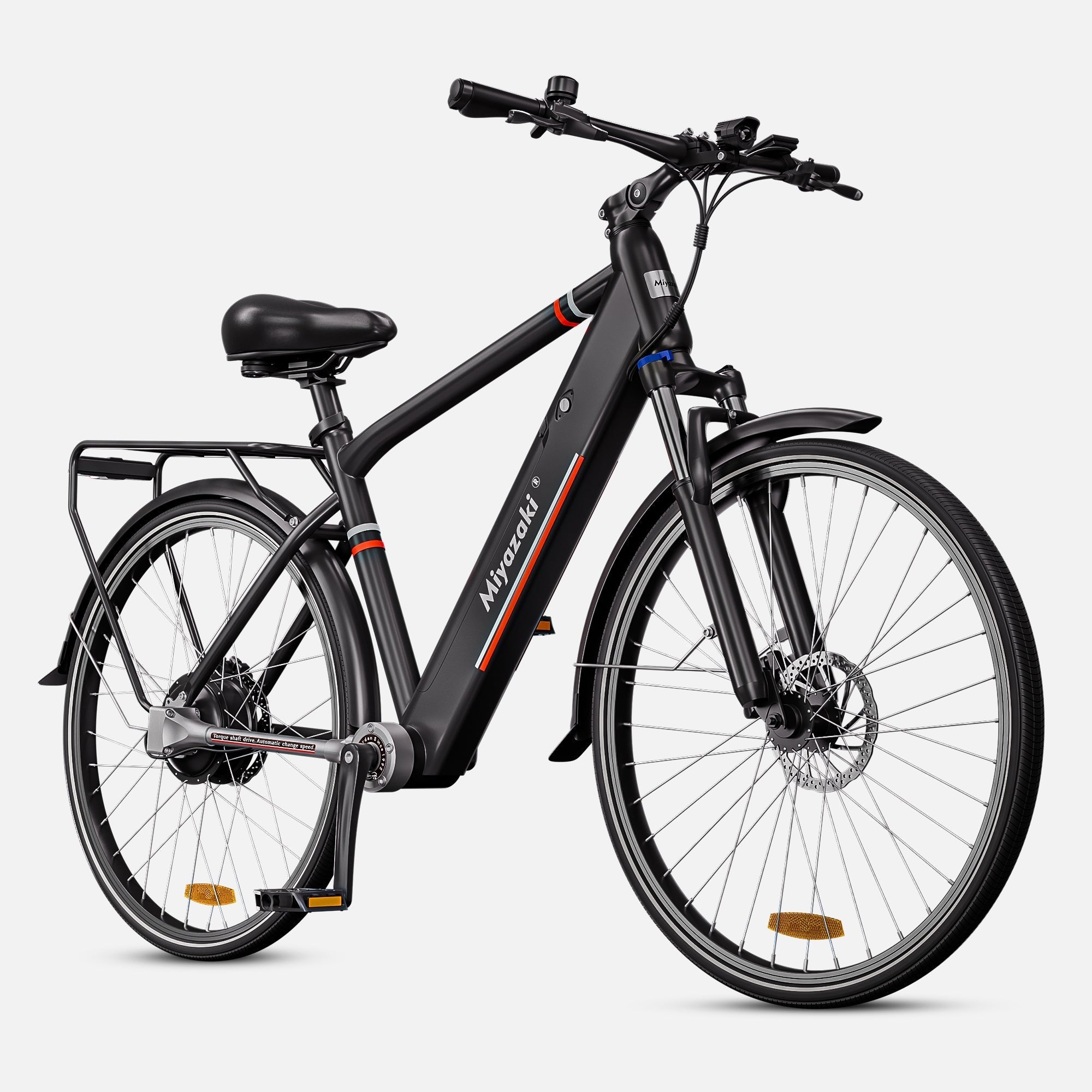 Miyazaki Torque shaft drive Automatische snelheidsverandering Elektrische fiets GC1995