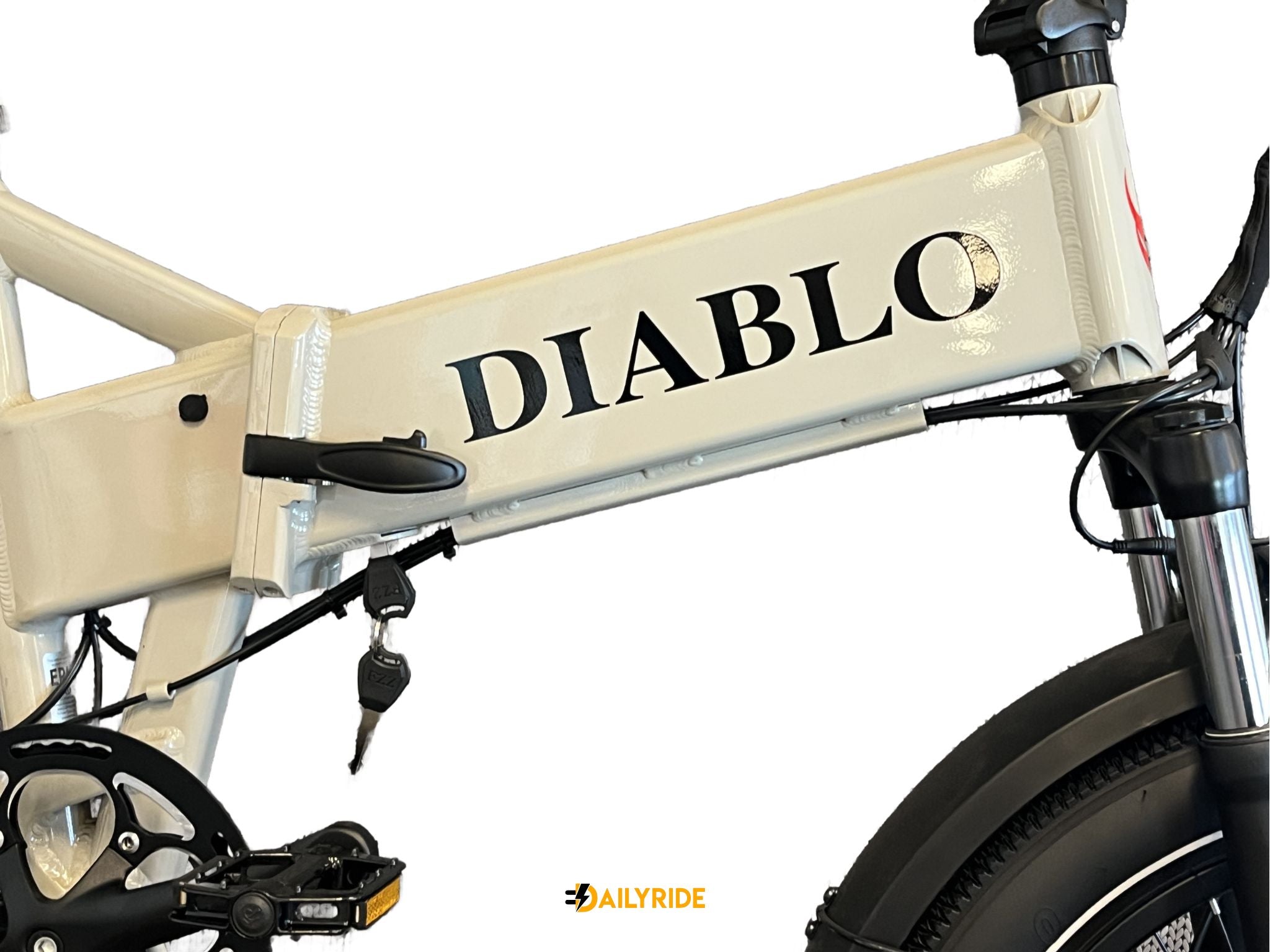 Diablo Storm - Fatbike - Electrische vouwfiets - Fashion Grey