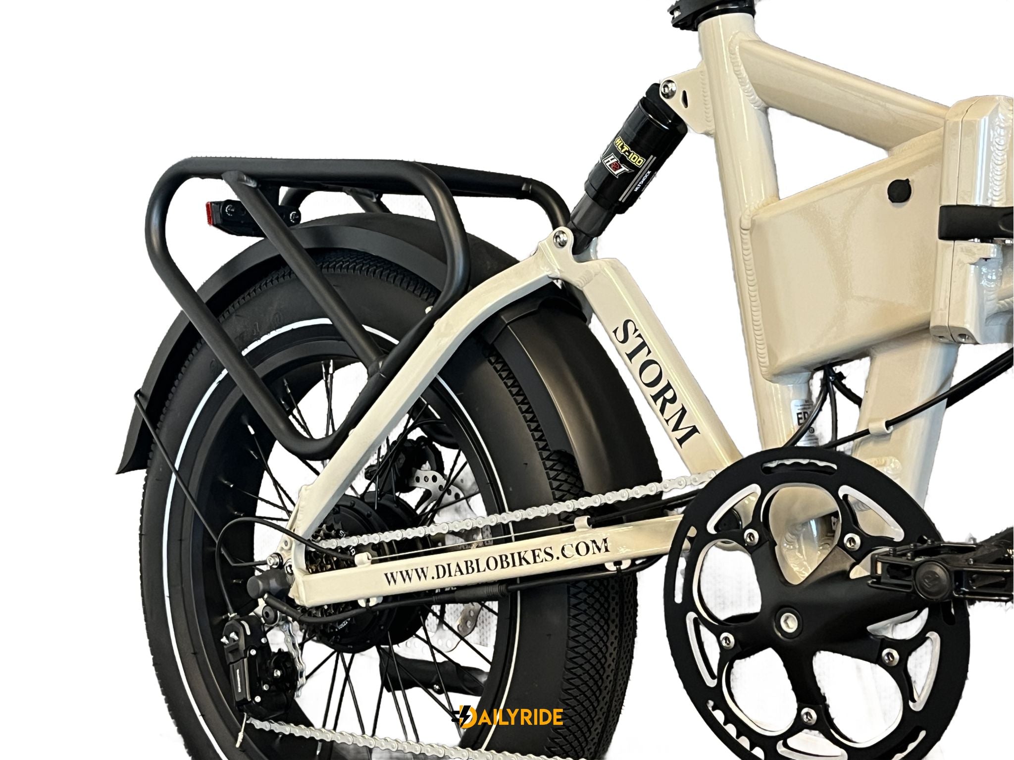 Diablo Storm - Fatbike - Electrische vouwfiets - Fashion Grey