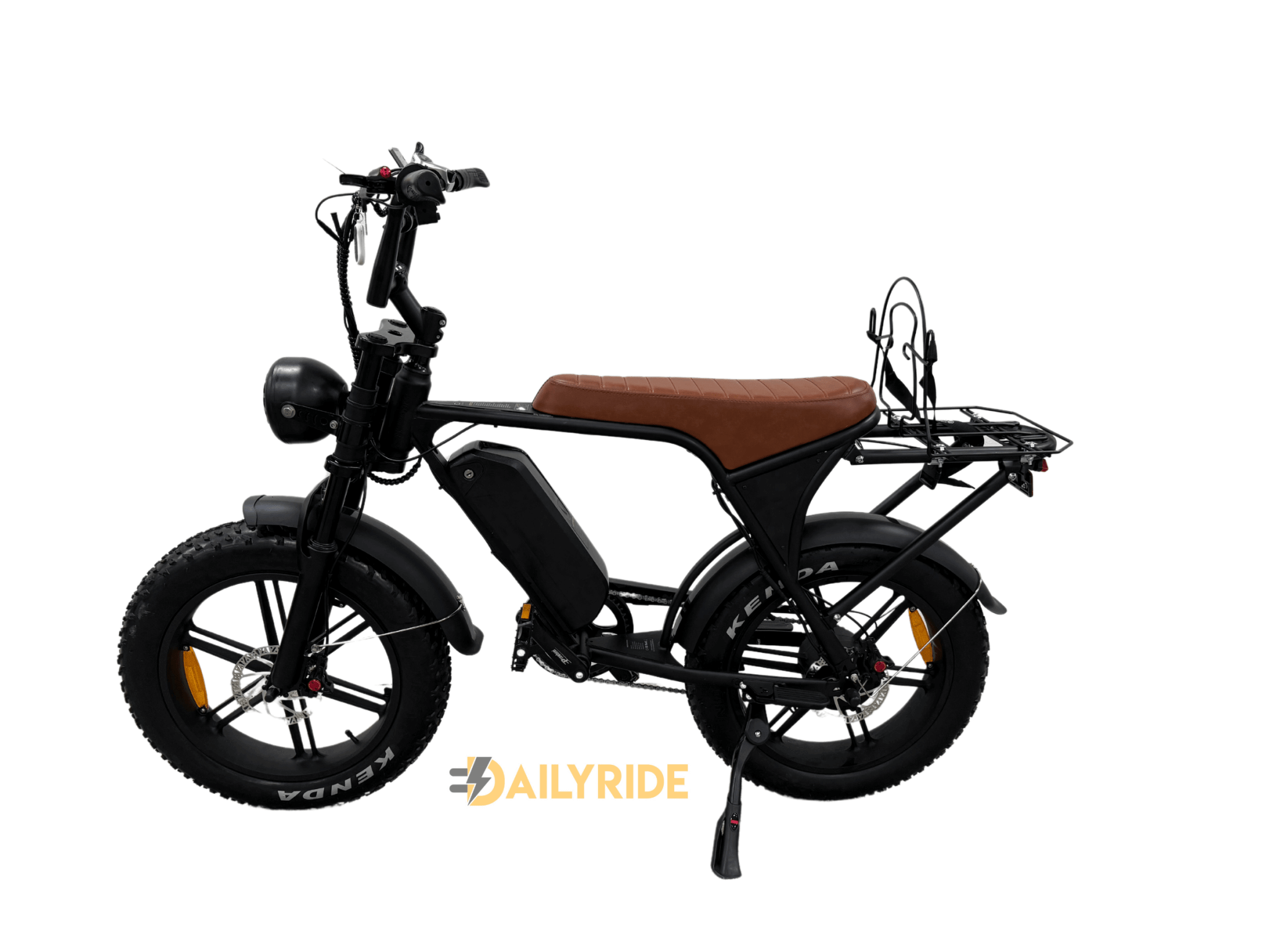 Ouxi V8 3.0 2024 Model - Hydraulische Remmen - Max 25 km/h - Bruin - School editie