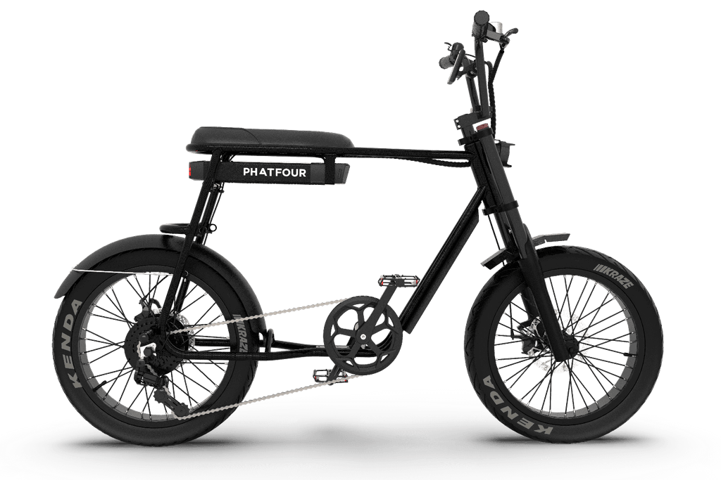 Phatfour FLB+ Zwart | Premium fatbike