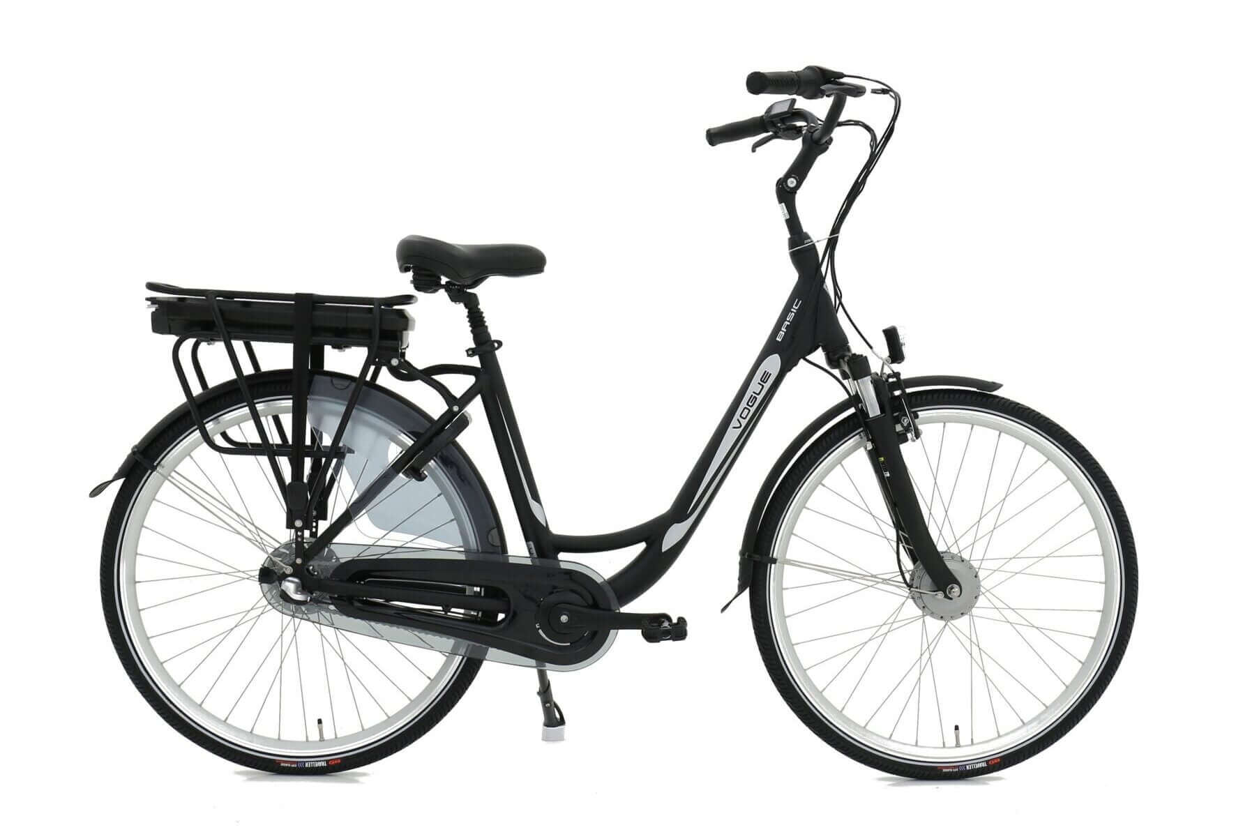 Vogue Basic 3 Electrische fiets - E-bike - Mat-zwart/bruin