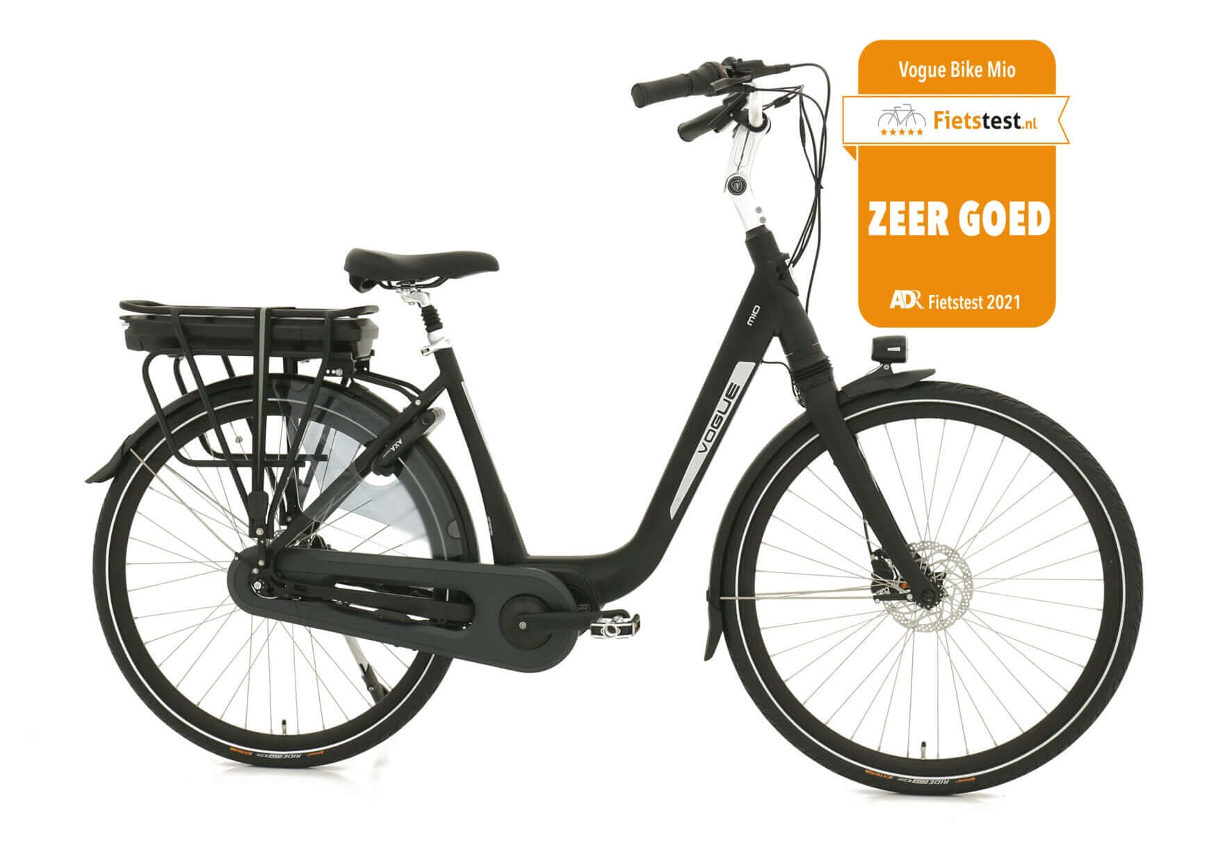Vogue MIO Electrische fiets - E-bike - Midden motor - Shiny-Black