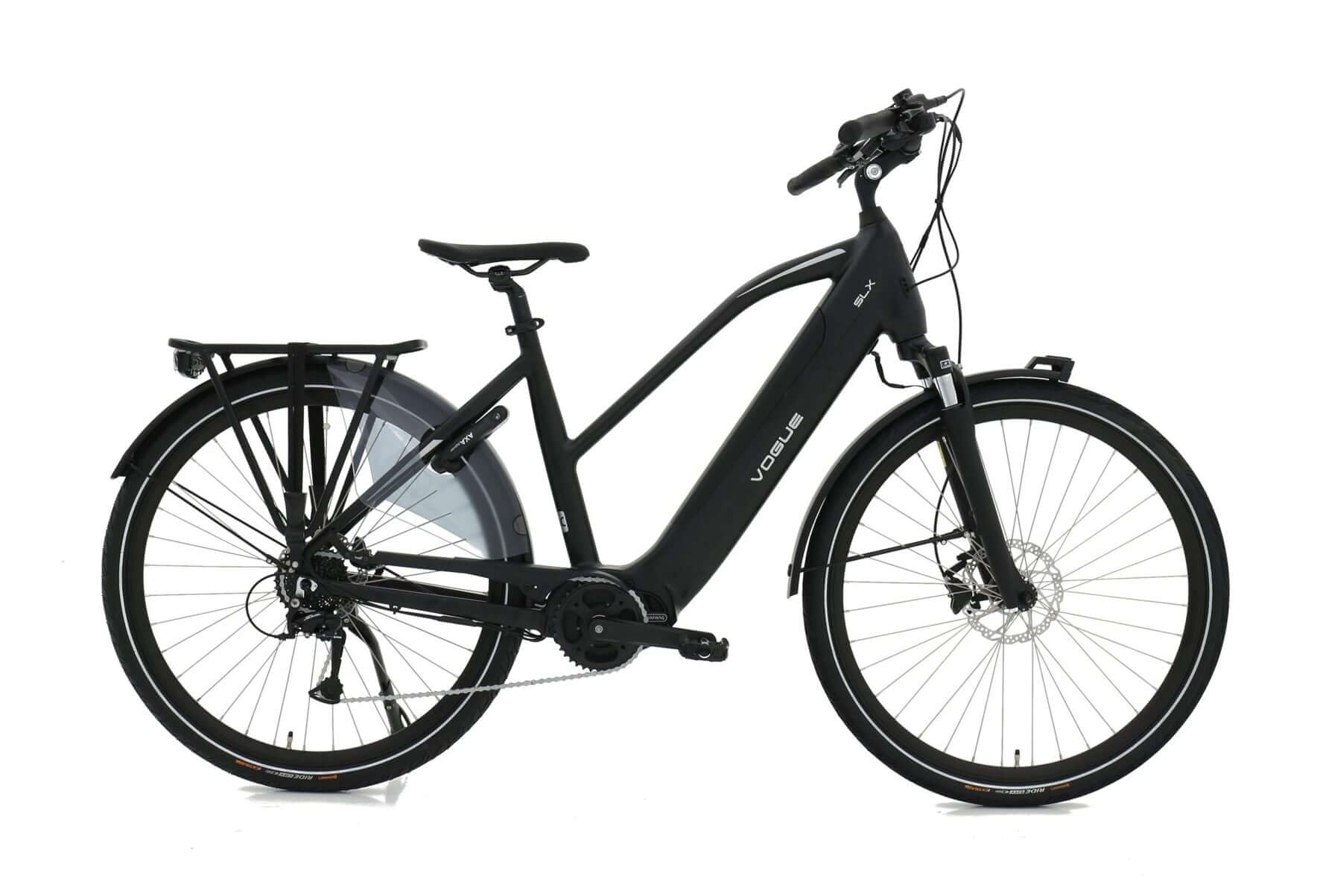 Vogue SLX M200 Electrische fiets - E-bike - Mat zwart-blauw