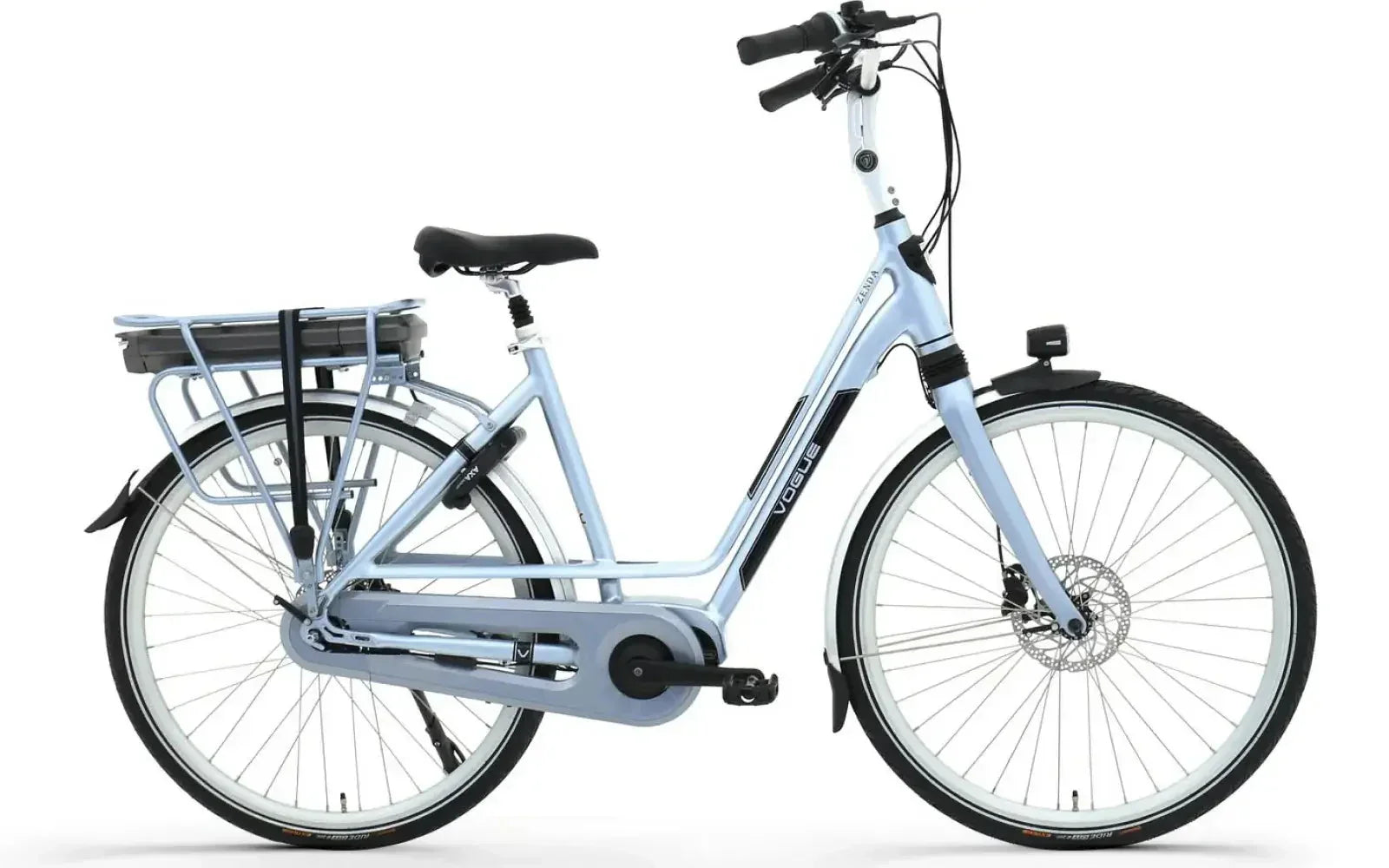 Vogue Zenda Electrische fiets - E-bike - Bafang Middenmotor M300 - Mat zwart