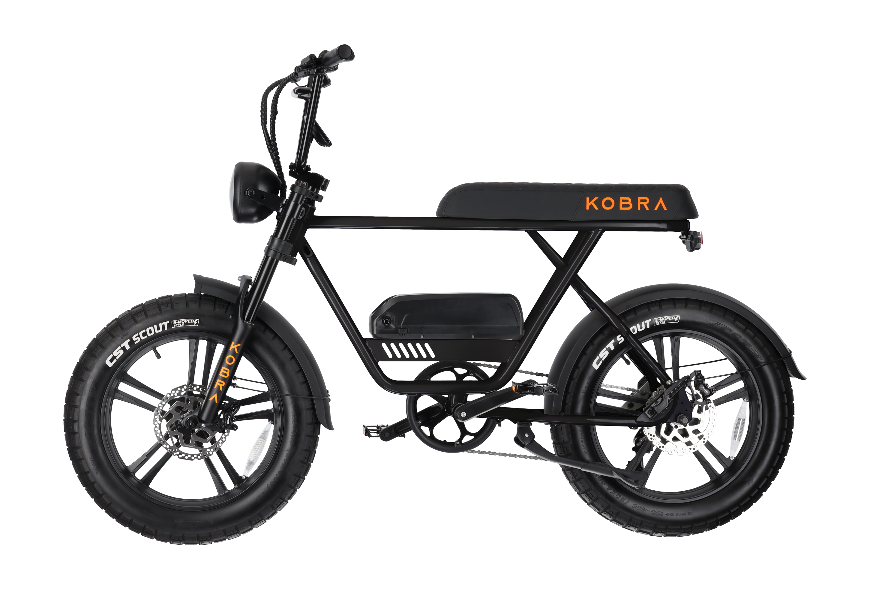 KOBRA V1.2 - Fatbike - Zwart