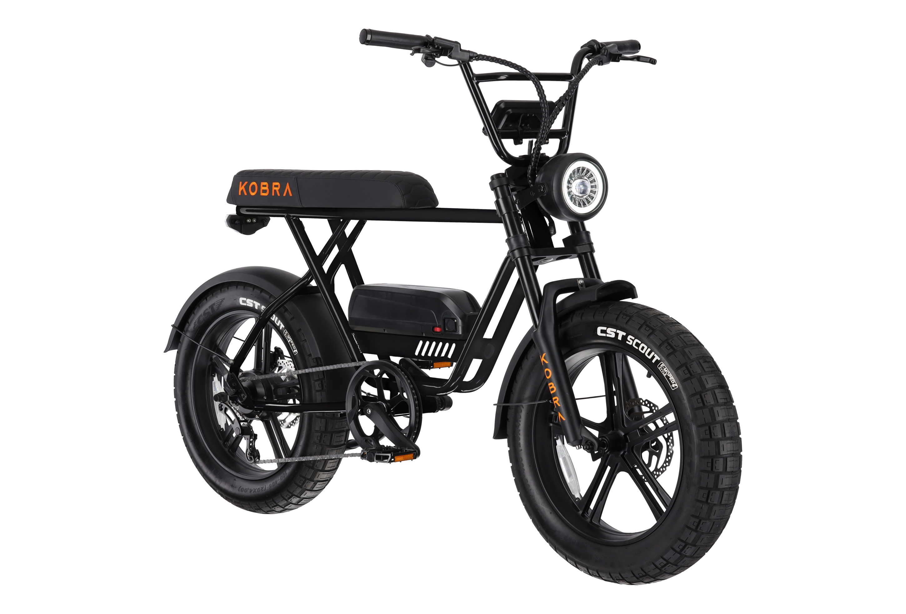 KOBRA V1.2 - Fatbike - Zwart